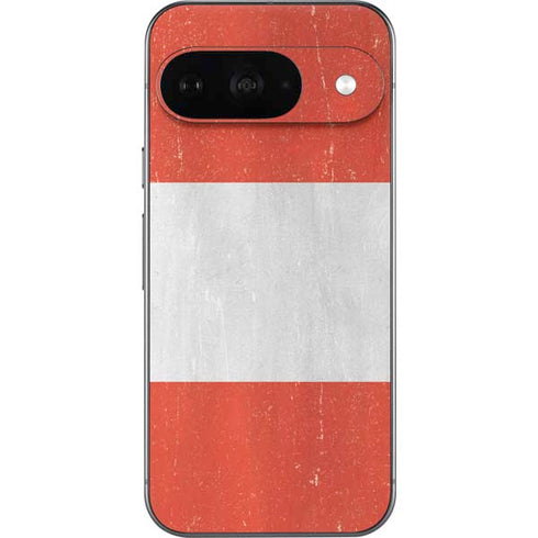 Distressed Austria Flag Google Pixel 9 Skin